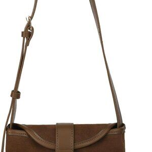Compact 9.12 Ounce Faux Suede Shoulder Bag – Fashionable Crossbody for Daily Use